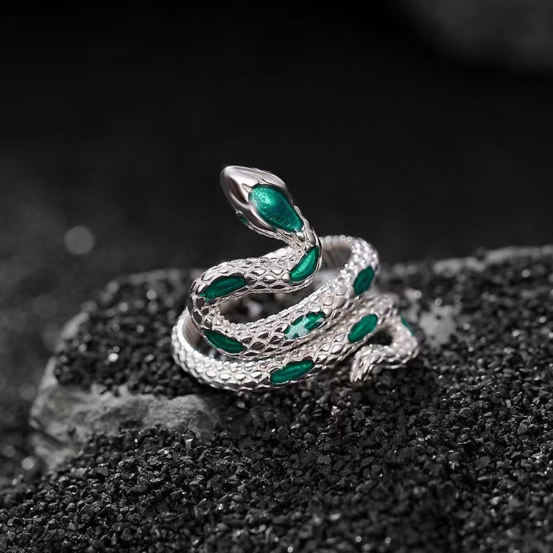 2025 Year Of Snake Silver Ring-Passion Determination
