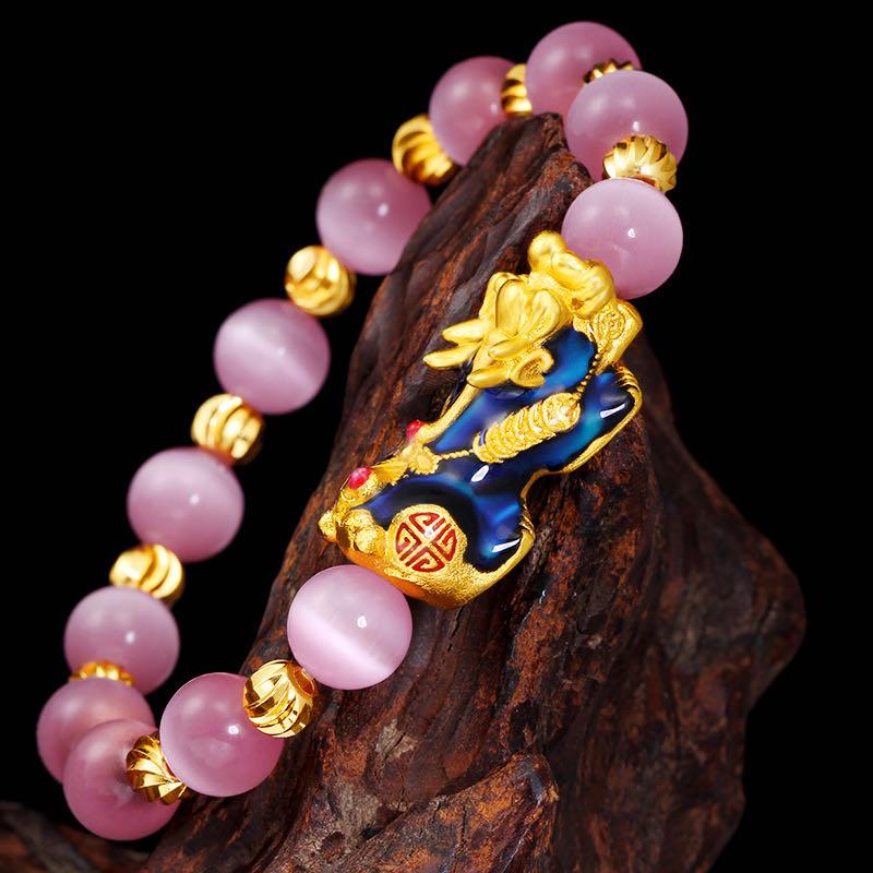 Feng Shui Piyao Bracelet Changing Color Meanings 24k Piyao Piyao