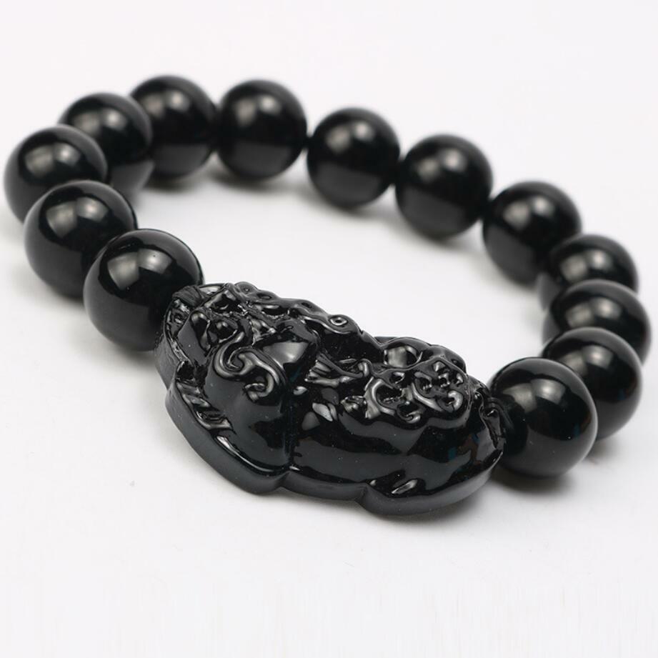  Long tiantian Black Heishi Obsidian Bracelet for Men Shungite  Bracelet Natural Stone Chakra Bracelet for Women Jewelry Clearance Under 5  Dollar Items : Health & Household