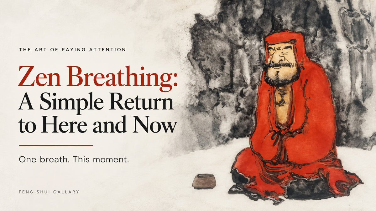 Zen Breathing: A Simple Return to Here and Now