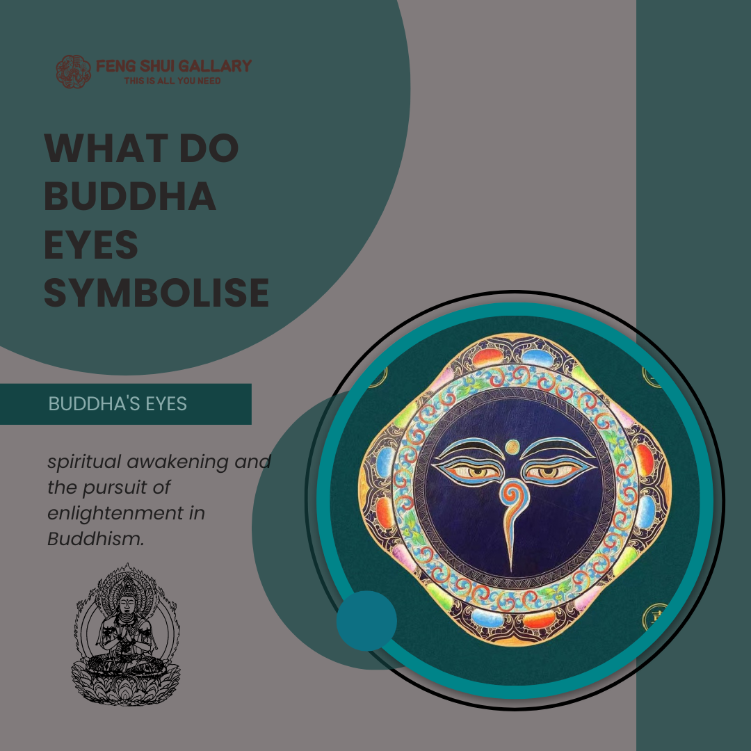 What do buddha eyes symbolise