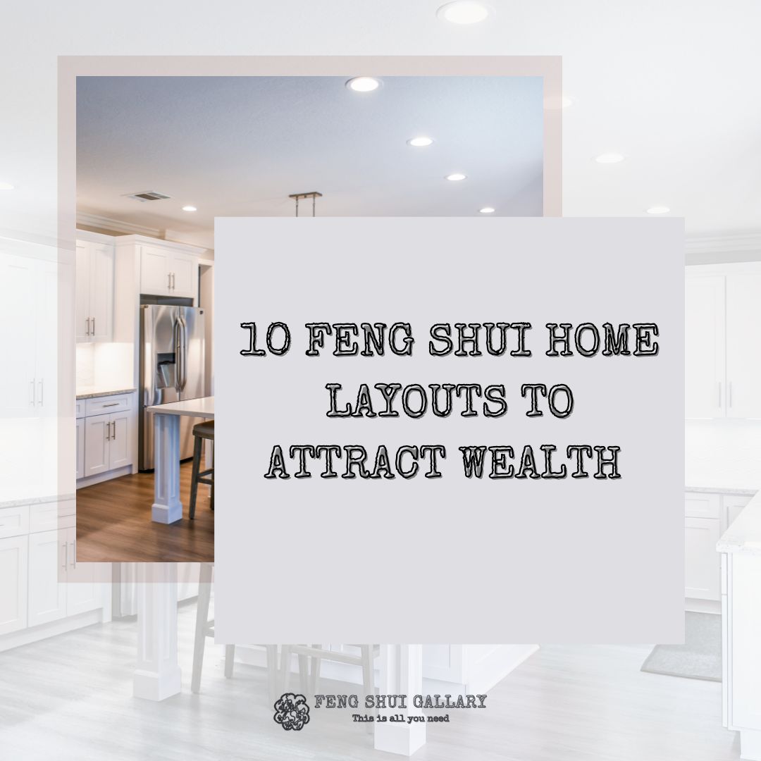 Feng shui home layout guide for attracting wealth in a bright modern kitchen