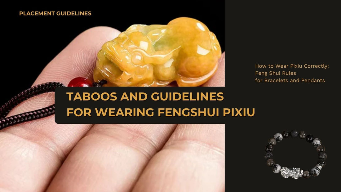 Pixiu Jewelry Rules Explained: Traditional Wearing Methods and Taboos