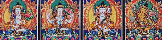 【The Four Great Bodhisattvas】Kṣitigarbha, Guanyin, Manjushri, and Samantabhadra may not actually be four completely different Bodhisattvas, but rather the four stages of one person’s spiritual cultivation.