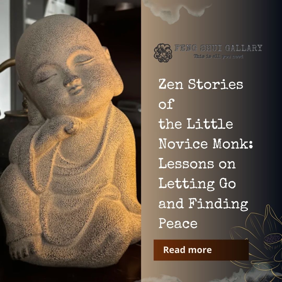 The Little Novice Monk and Zen Wisdom: Stories About Letting Go, Inner Peace, and Self-Cultivation