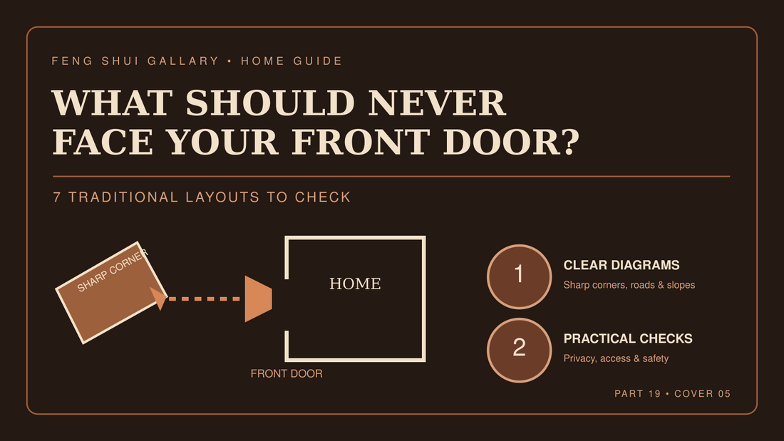 What should never face your front door? Seven Feng Shui layouts to check