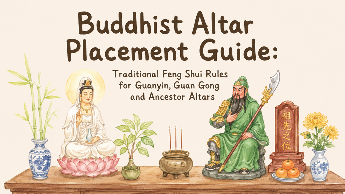 How to Arrange a Buddhist Home Altar: Traditional Feng Shui Placement Tips