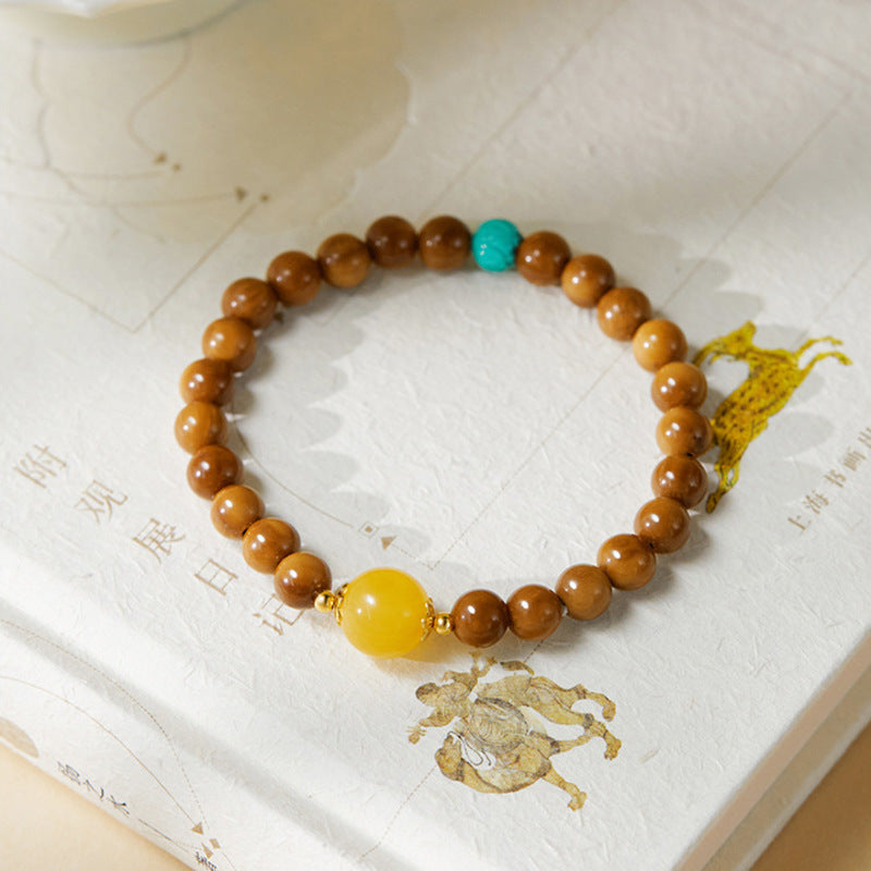 Cook wood bracelet product top view
