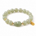Hetian Jade Pixiu Bracelet-Steady Fortune