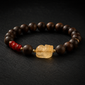 Rooted in Abundance-Citrine Pixiu Bracelet