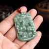 Natural Green Jade Horse Pendant – Symbol of Success & Strength