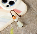 Hetian Jade Pixiu Phone Charm & Auto Keychain-Fortune Close at Hand