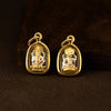 Gold Thai Buddha Amulet Phra khruang Necklace-Protection and Prosperity