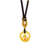 Twelve Gold Zodiac Peace-Guard Amulet Necklace Series