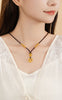 Twelve Gold Zodiac Peace-Guard Amulet Necklace Series