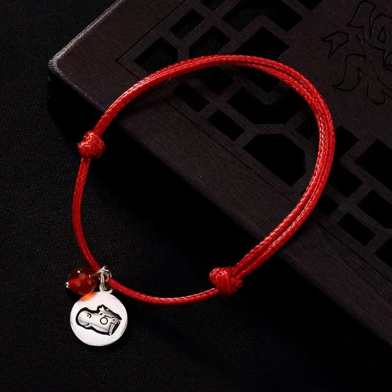 12 Chinese Zodiac Red String Bracelet-Good Luck Protection