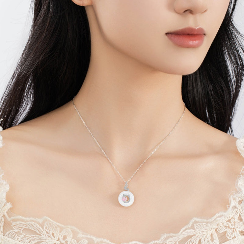 Cat Paw Chalcedony Necklace-A Little Guardian