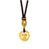 Twelve Gold Zodiac Peace-Guard Amulet Necklace Series