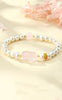 Rose Quartz Pixiu Bracelet with Pearls – 925 Silver Fortune & Peace Charm