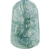 Natural Jadeite Guanyin with Dragon Pendant – Hand-Carved Ice-Type Jade