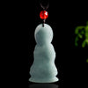 Serene Acceptance Jade Guanyin Pendant Necklace