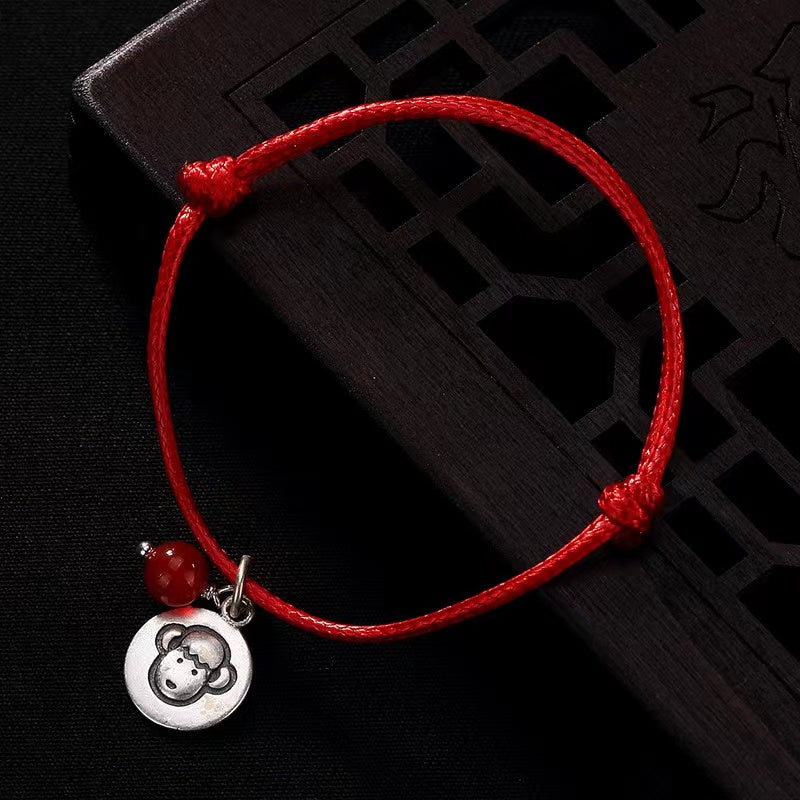 12 Chinese Zodiac Red String Bracelet-Good Luck Protection