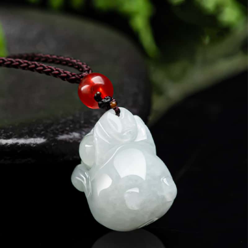 Fortune Blessing Zodiac Pig Jade Pendant– Symbol of Abundance & Joy