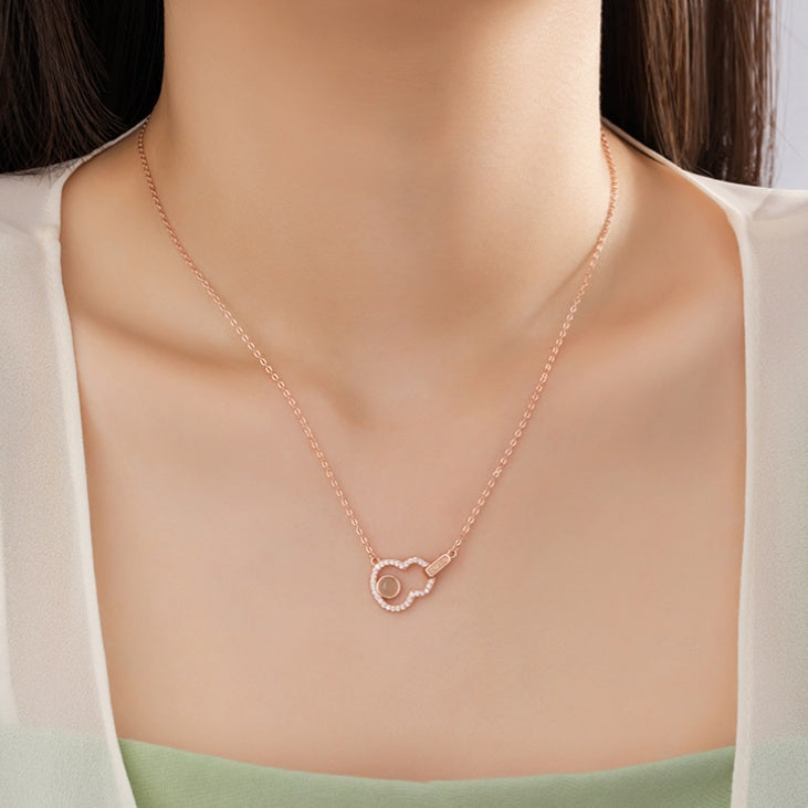 Gourd Nephrite Jade Necklace-Fortune and Prosperity