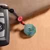 Quiet Guardian Jade Bagua Phone & Keychain Charm Description