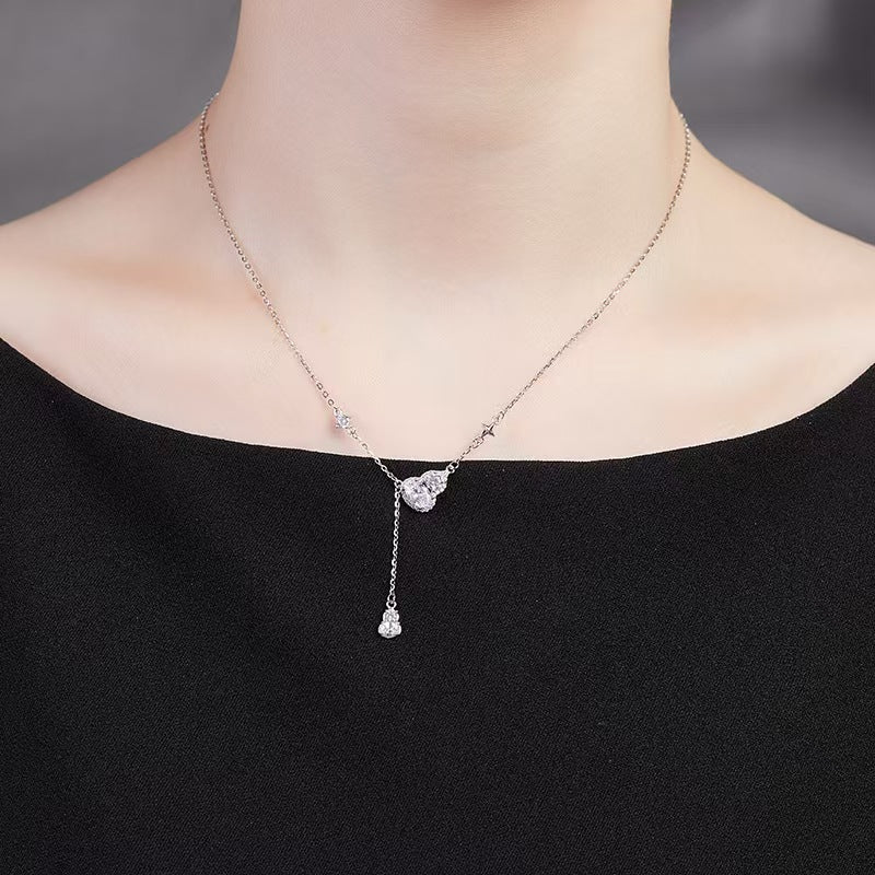 Double Blessing Gourd Serenity Necklace