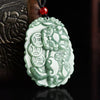 Jade Pixiu Pendant with Coin Design – Elegant Talisman for Wealth & Protection