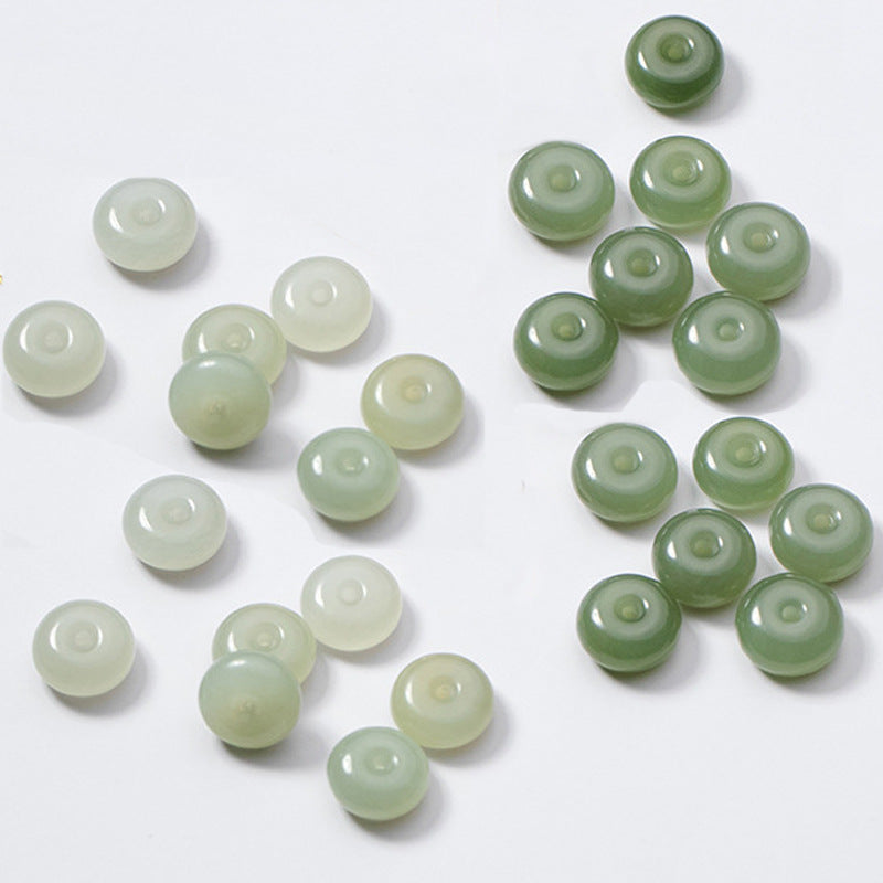 Green Jade Stone Fengshui Pendant Necklace