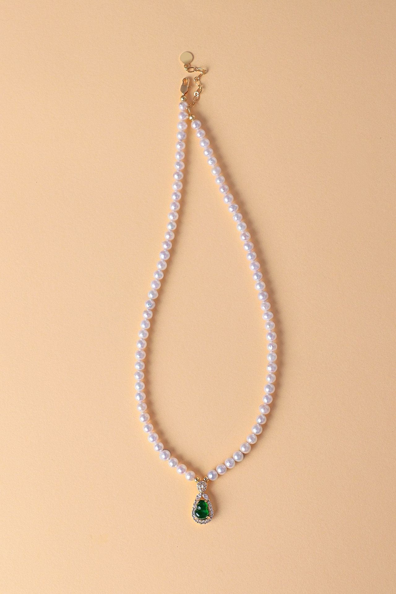 Fortune & Blessing Gourd Pearl Necklace – A Gift of Love, Luck & Prosperity