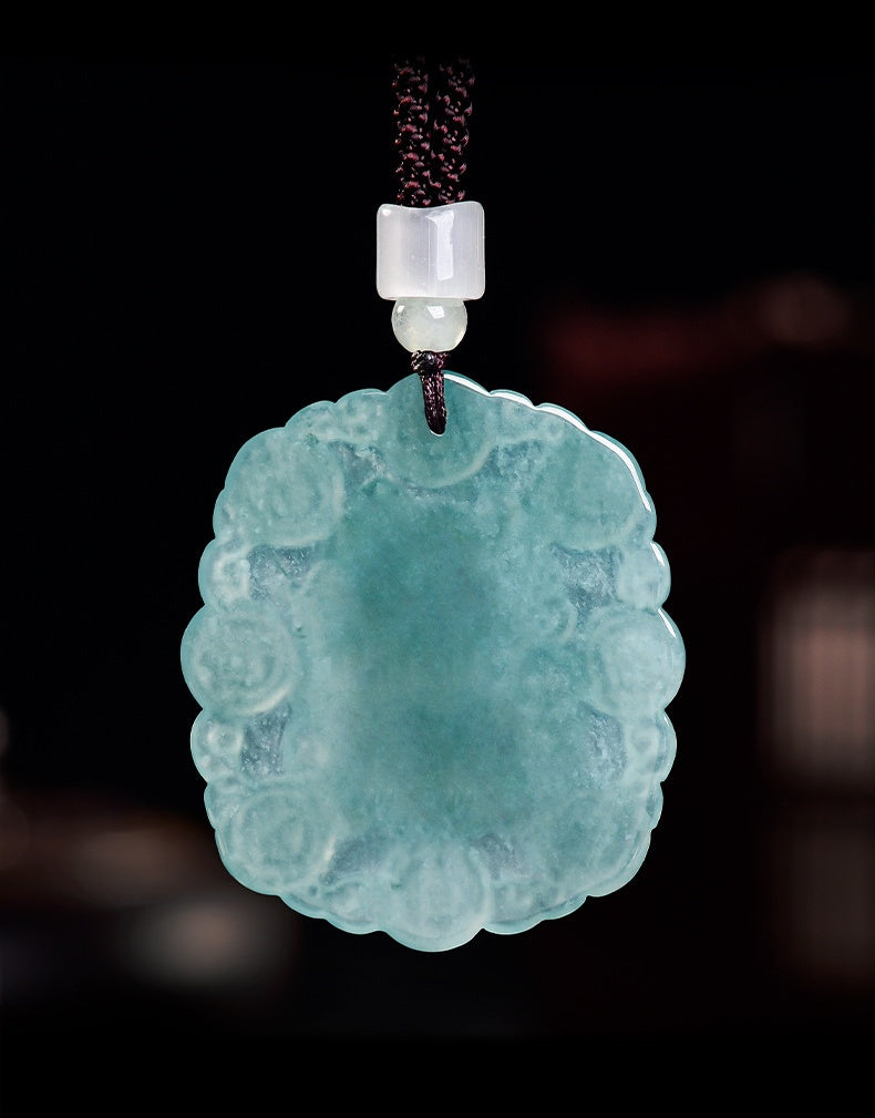 Money Ingot Pixiu Jade Pendant-Wealth, Prosperity & Protection