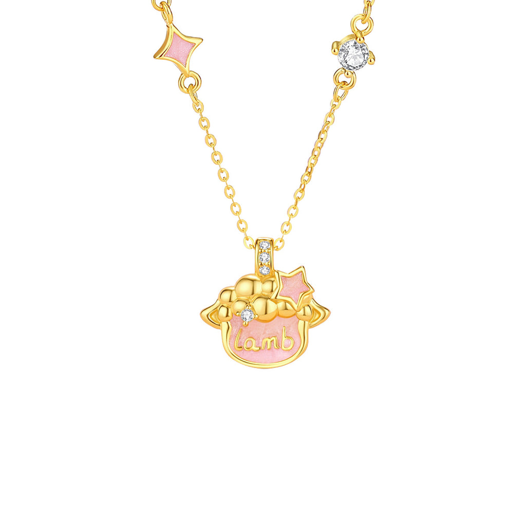 2027 Goat Zodiac Luminous Enamel Jewelry Set-Gentle New Beginnings