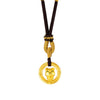 Twelve Gold Zodiac Peace-Guard Amulet Necklace Series