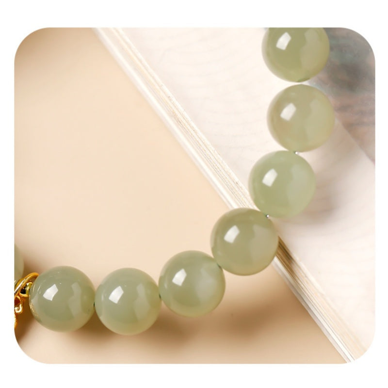 Hetian Jade Pixiu Bracelet-Steady Fortune
