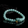 The Prosperous Dragon Turtle Jade Bracelet-18K Gold-Plated Wealth Bead for Protection & Steady Prosperity