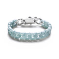 Blue Jade Cuban Bracelet-Confidence Connection