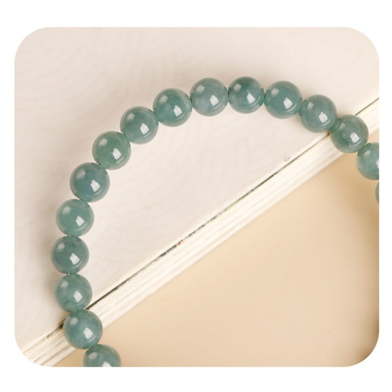 Rising with Purpose-Jadeite Bamboo Bracelet