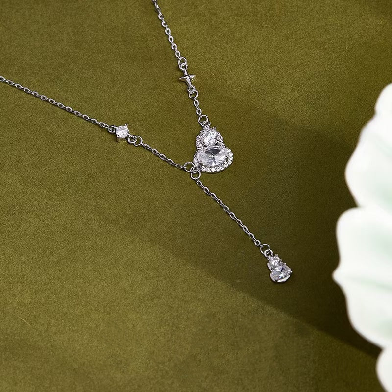 Double Blessing Gourd Serenity Necklace