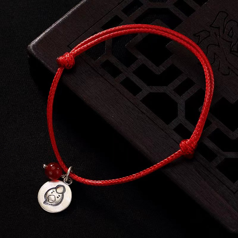 12 Chinese Zodiac Red String Bracelet-Good Luck Protection