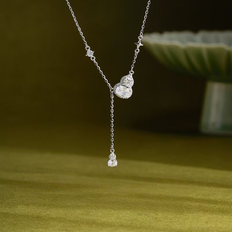 Double Blessing Gourd Serenity Necklace