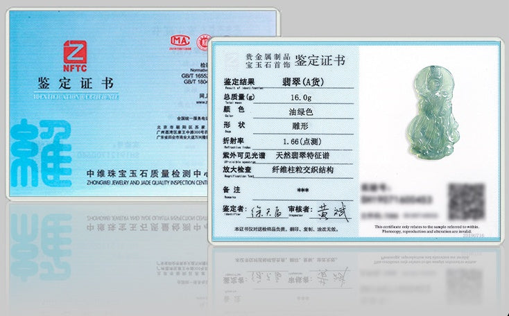 Mazu Goddess of the Sea Jade Pendnat-Peace, Protection & Blessings