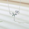 Panda Bamboo Silver Necklace – Gentle Joy, Timeless Charm