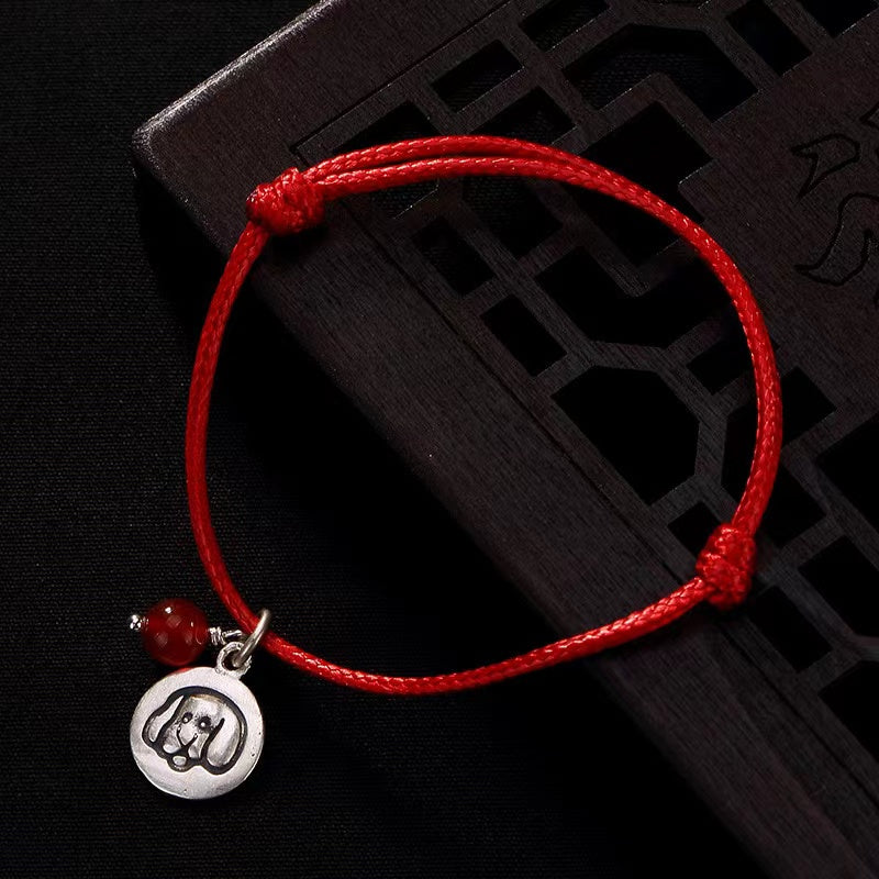 12 Chinese Zodiac Red String Bracelet-Good Luck Protection