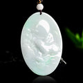 Rabbit Gazing at the Moon Jadeite Pendant – Hope, Serenity & New Beginnings