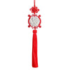 Jade Dragon Boat Car Hanging Ornament – Safe Journey & Success Charm with Red Tassel