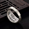 990 Pure Silver 12 Chinese Zodiac Ring-Good Luck Protection