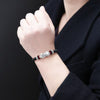 999 Silver Pixiu Handmade Rope Magnetic Clasp Bracelet-Attract Wealth